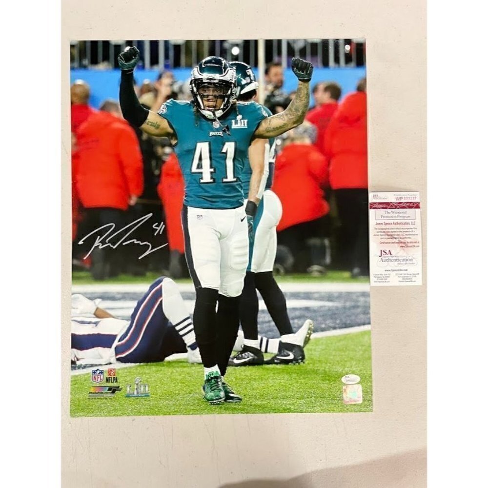 Ronald Darby signed autographed Philadelphia Eagles SBLII 16x20 photo JSA
